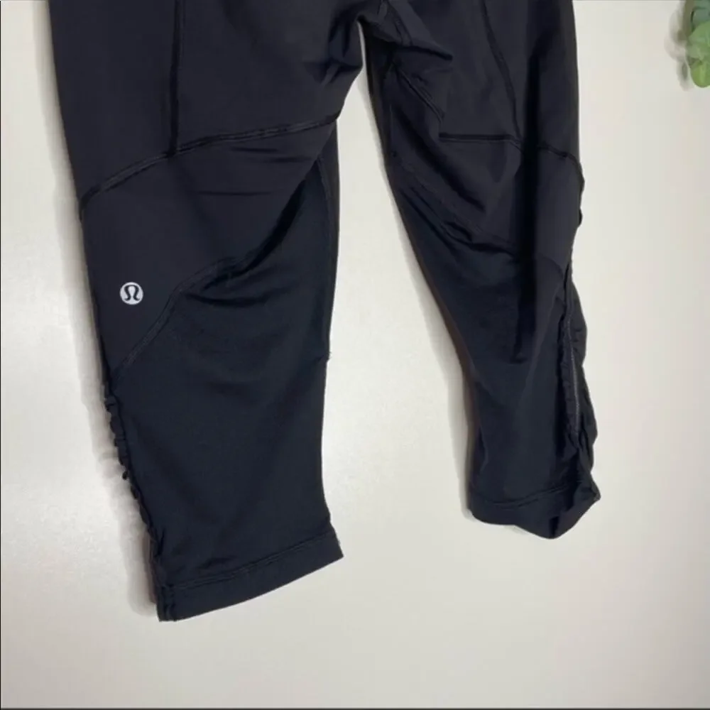 Lululemon Run For Your Life Crop Leggings Size 8